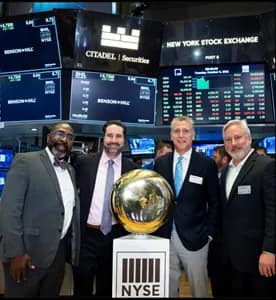 From left: Dedric Carter, Jack Scatizzi, Donn Rubin, and Charlie Bolten