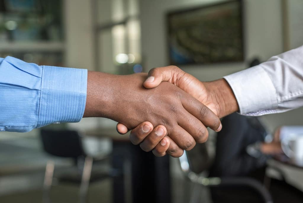 A handshake — get in touch with MTC