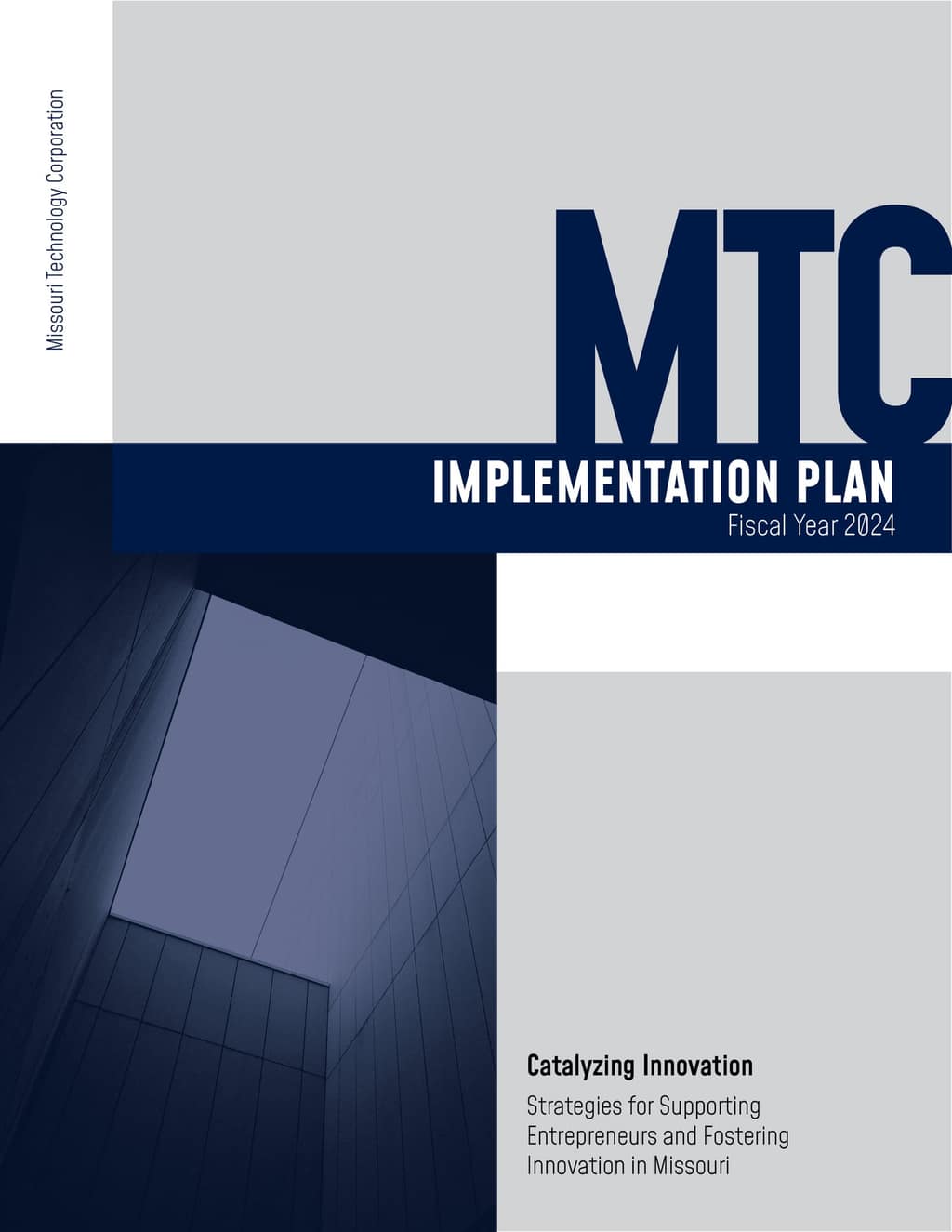 MTC Implementation Plan cover